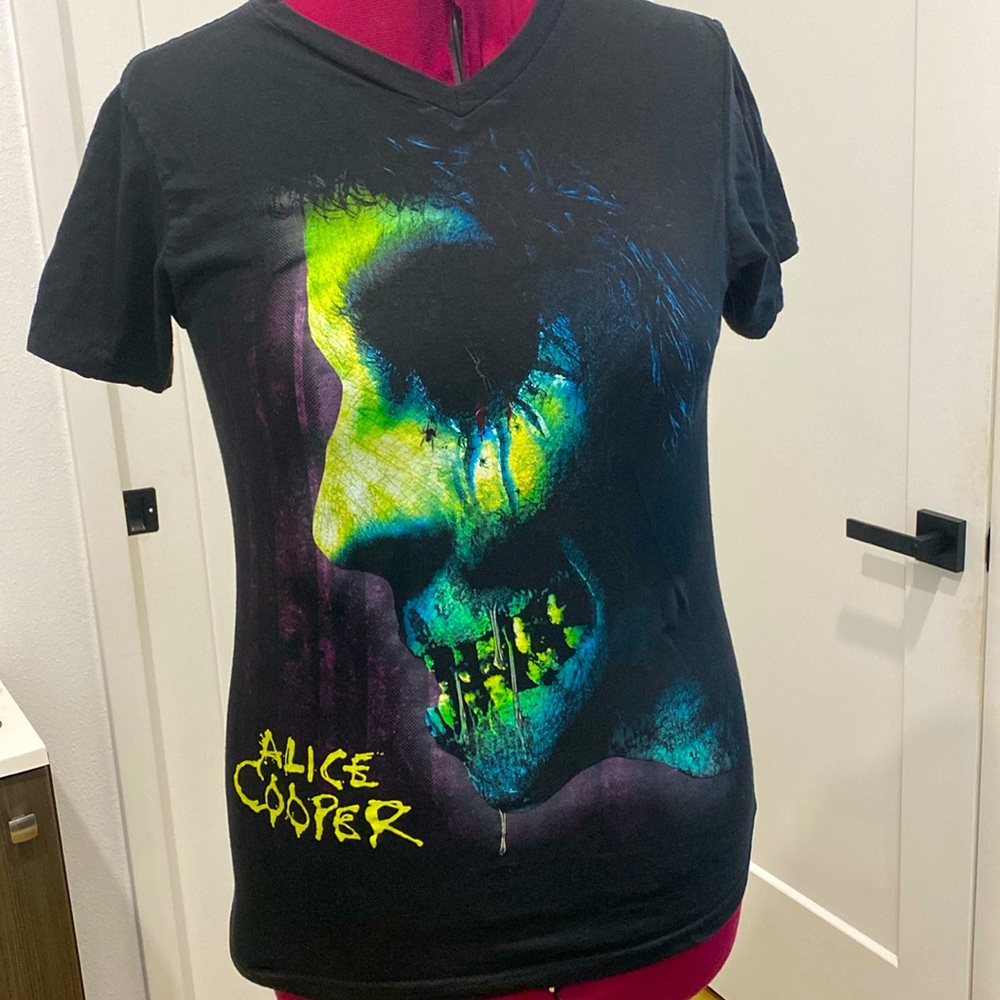 2012 Alice Cooper Universal Halloween Horror Nights T-Shirt | Size Small